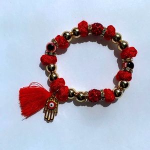 Red Thread Evil Eye bracelet